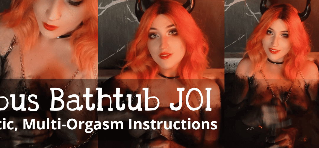 E-Succubus Bath JOI